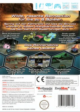 Speed Zone box cover back